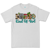 Dove Grey rodeo kind of girl Premium Tee - Artiststas
