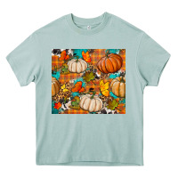 Arona fall pumpkin tumbler Heavy Core Tee - BundleAndBundleShop