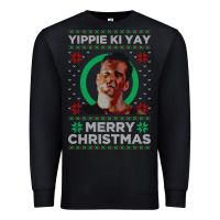 Black Hot Trend Die Hard Christmas Yippie Ki Yay Premium Sweatshirt - lanVoArt