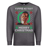 Charcoal Heather Hot Trend Die Hard Christmas Yippie Ki Yay Premium Sweatshirt - lanVoArt