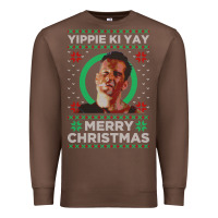 Chestnut Hot Trend Die Hard Christmas Yippie Ki Yay Premium Sweatshirt - lanVoArt