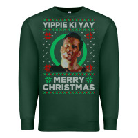 Sports Green Hot Trend Die Hard Christmas Yippie Ki Yay Premium Sweatshirt - lanVoArt