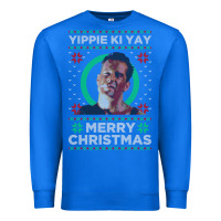 True Royal Hot Trend Die Hard Christmas Yippie Ki Yay Premium Sweatshirt - lanVoArt