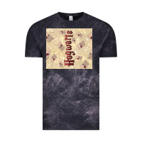 Cloud Black hogwarts with letters Vintage Tee - TumblerDesignByShophia