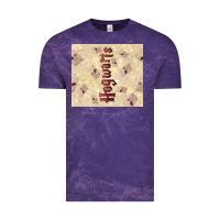 Cloud Purple hogwarts with letters Vintage Tee - TumblerDesignByShophia