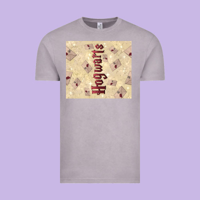 Hogwarts With Letters Vintage Tee Designed By Tumblerdesignbyshophia