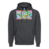 Smoke The Pool Is My Happy Place Zipper Hoodie - CowhideDigitalArt