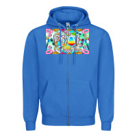 True Royal The Pool Is My Happy Place Zipper Hoodie - CowhideDigitalArt