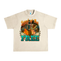 Sandshell Land of the free 4th of july Urban Heavy Tee - HowdyJamesFarm