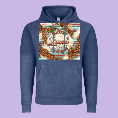 Support Local Business Vintage Hoodie Designed By Tumblerdesignbyshophia