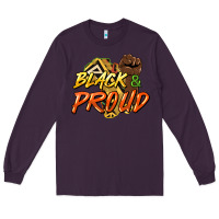 Plum black and proud Long Sleeve Tee - HowdyJamesFarm