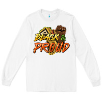 White black and proud Long Sleeve Tee - HowdyJamesFarm