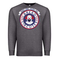 Charcoal Heather bread and circuses   girl Premium Sweatshirt - lanVoArt