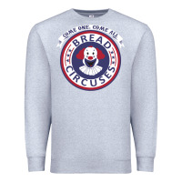Heather Grey bread and circuses   girl Premium Sweatshirt - lanVoArt