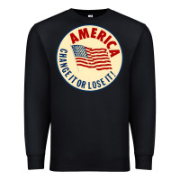Black america change it or lose it   stars Premium Sweatshirt - lanVoArt