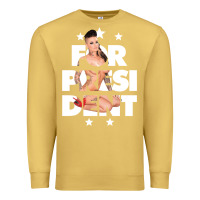 Antique Gold christy mack for president   gift Premium Sweatshirt - lanVoArt