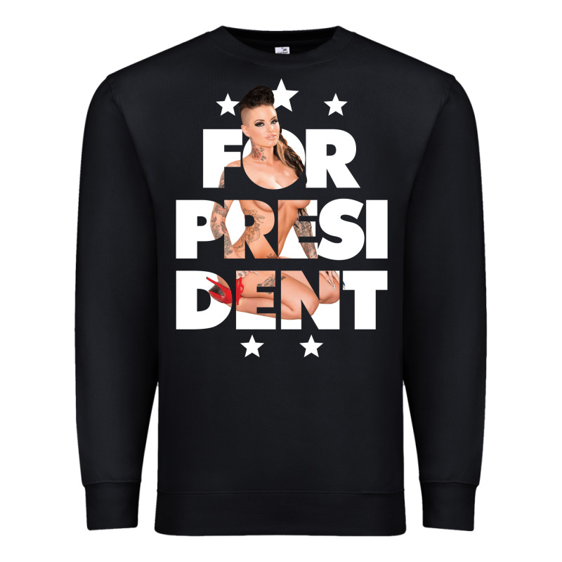 Christy Mack For President   Gift Premium Sweatshirt by lanVoArt | Teevron