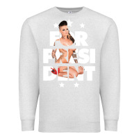 Oatmeal Heather christy mack for president   gift Premium Sweatshirt - lanVoArt