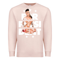 Pale Pink christy mack for president   gift Premium Sweatshirt - lanVoArt