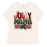 Bone Christmas jolly mama Ladies Tee - BarkalooDesign