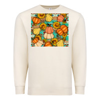 Sandshell pumpkin sunflowers leaves Premium Sweatshirt - Artiststas