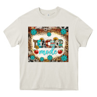 Cream teacher mode tumbler Heavy Core Tee - BundleAndBundleShop