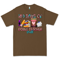 Cacao 100 days of doing teacher stuff Premium Tee - Artiststas