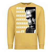 Antique Gold clay davis quotsheeeeeeitquot 3  t travel Premium Sweatshirt - lanVoArt