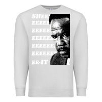 Dove Grey clay davis quotsheeeeeeitquot 3  t travel Premium Sweatshirt - lanVoArt