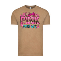 Vintage Coffee I wear pink for my custom name Cancer Awareness Vintage Tee - HowdyJamesFarm