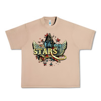 Burro Oh my stars America wings 4th of july Urban Heavy Tee - HowdyJamesFarm