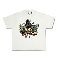 Pistachio Oh my stars America wings 4th of july Urban Heavy Tee - HowdyJamesFarm