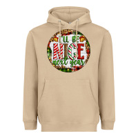 Mushroom Christmas i'll be nice next year Heavyweight Hoodie - Artiststas