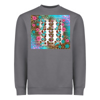Storm teacher gemstone and pink flower tumbler Heavyweight Sweatshirt - BundleAndBundleShop