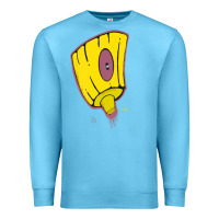 Ocean Blue Hot Trend Graffiti Spray Paint Tip Art Street Art Urban 80S 90S Hiphop Premium Sweatshirt - lanVoArt