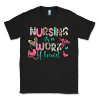 Black nursing is a work of heart Classic Tee - RanaPortraitStore