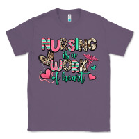 Lavender nursing is a work of heart Classic Tee - RanaPortraitStore