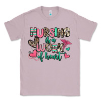 Lilac nursing is a work of heart Classic Tee - RanaPortraitStore