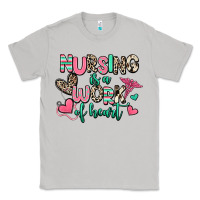 Moon Dust nursing is a work of heart Classic Tee - RanaPortraitStore