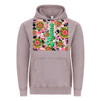 Vintage Zinc mama with hippie daisies Vintage Hoodie - TumblerDesignByShophia