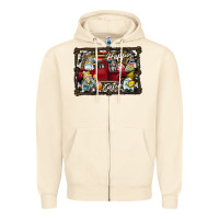 Sandshell Happy Easter Zipper Hoodie - CowhideDigitalArt