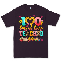 Plum 100 days of doing teacher stuff Premium Tee - Artiststas