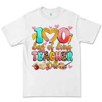 White 100 days of doing teacher stuff Premium Tee - Artiststas