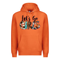 Carrot Let's Go Girls Premium Hoodie - FaDigitalArtStudio