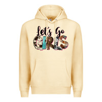 Pina Colada Let's Go Girls Premium Hoodie - FaDigitalArtStudio