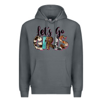 Rock Let's Go Girls Premium Hoodie - FaDigitalArtStudio