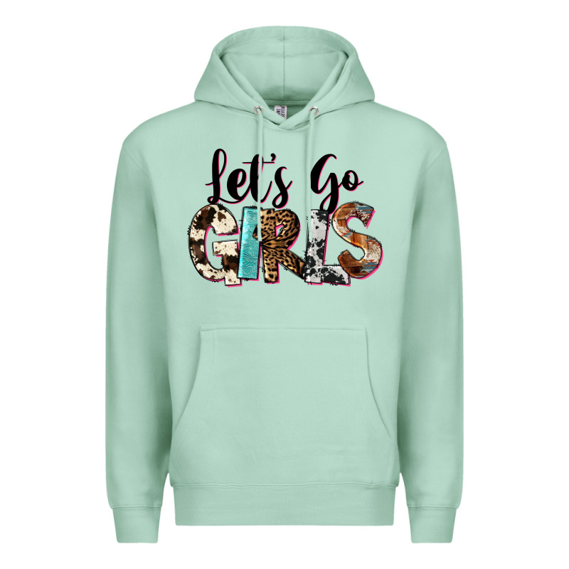 Let's Go Girls Premium Hoodie by FaDigitalArtStudio | Teevron