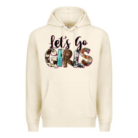 Tofu Let's Go Girls Premium Hoodie - FaDigitalArtStudio