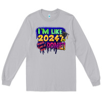 Moon Dust i'm like 2024 done Long Sleeve Tee - CowGirlArtShop