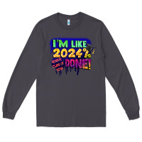 Smoke i'm like 2024 done Long Sleeve Tee - CowGirlArtShop
